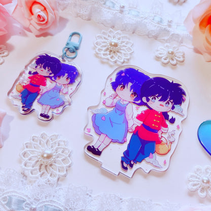 Half Romance (Short Hair V.) Acrylic Charm (IN-HAND)