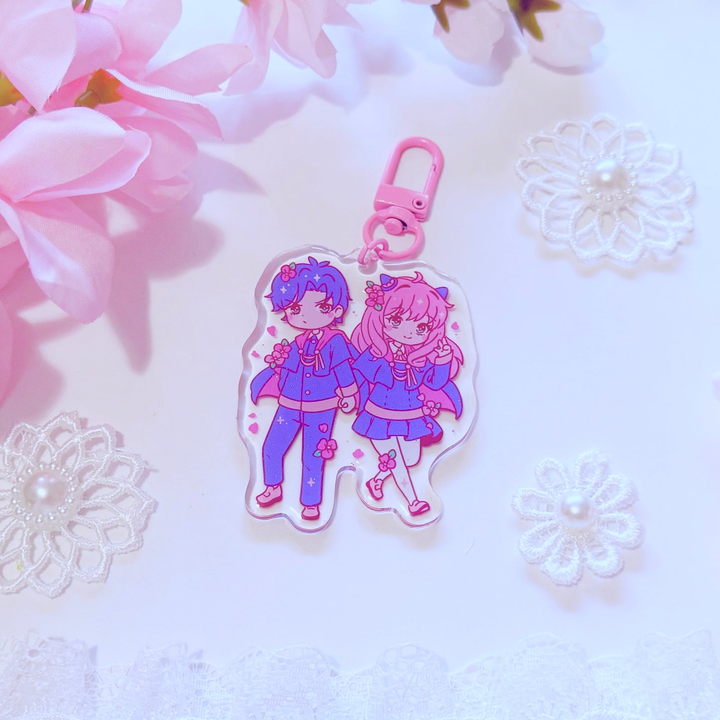 Enemies to Lovers Acrylic Charm (IN-HAND)