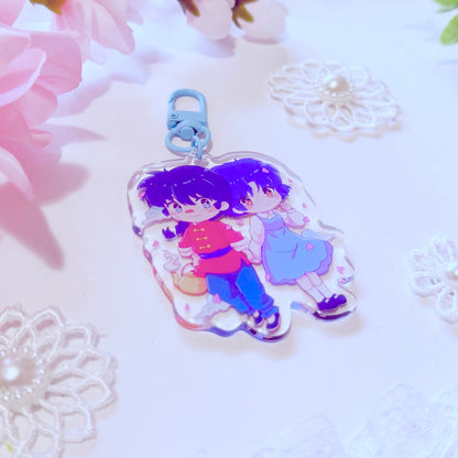 Half Romance (Short Hair V.) Acrylic Charm (IN-HAND)