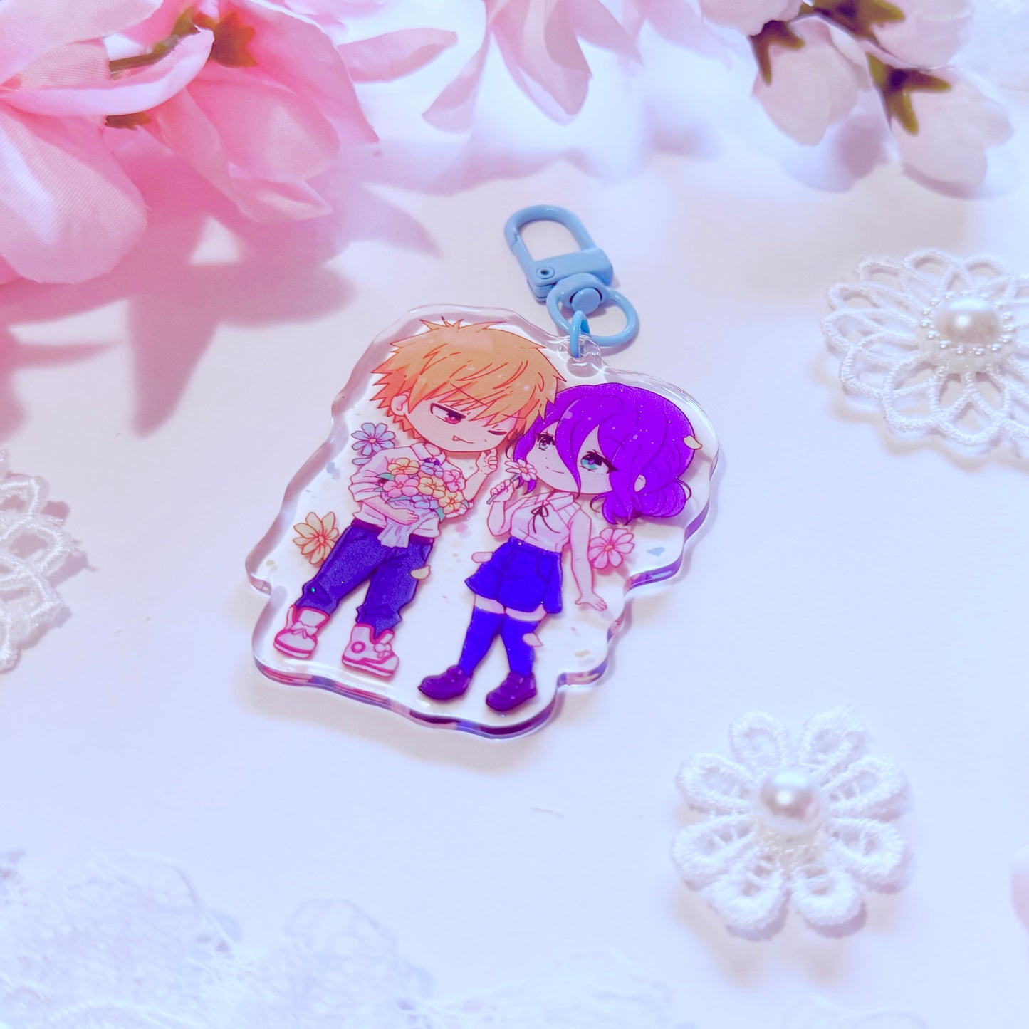 Bomb and Demon Acrylic Charm (IN-HAND)