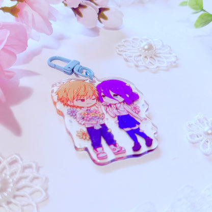 Bomb and Demon Acrylic Charm (IN-HAND)