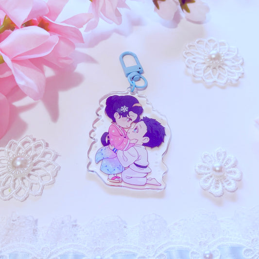 Moon Cursed Couple Acrylic Charm (IN-HAND)