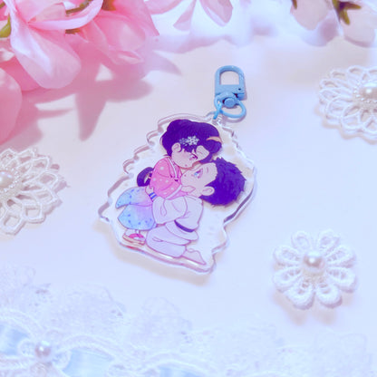 Moon Cursed Couple Acrylic Charm (IN-HAND)
