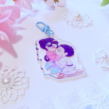 Moon Cursed Couple Acrylic Charm (IN-HAND)
