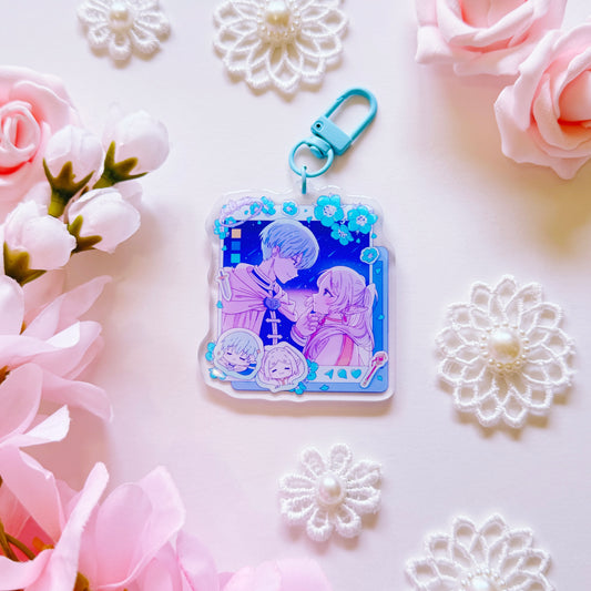 Elf and Hero Social Media Acrylic Charm