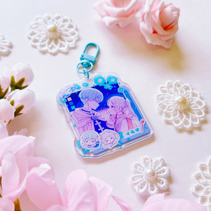 Elf and Hero Social Media Acrylic Charm