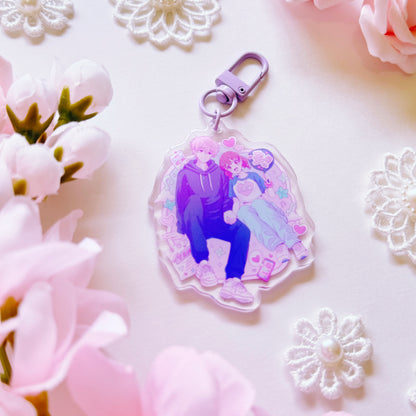 Housekeeper Pastel Acrylic Charm