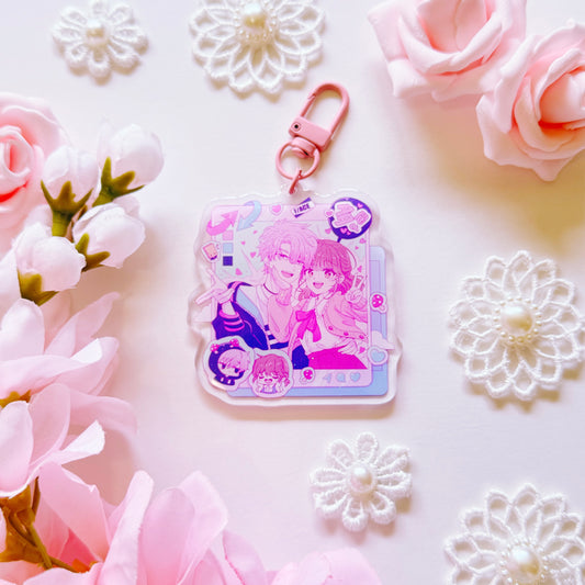 Housekeeper Social Media Acrylic Charm