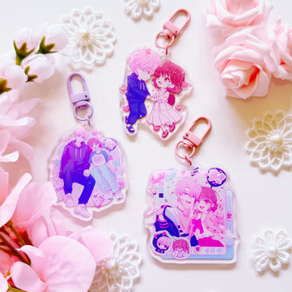 Housekeeper Pastel Acrylic Charm