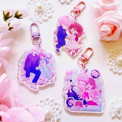 Housekeeper Pastel Acrylic Charm