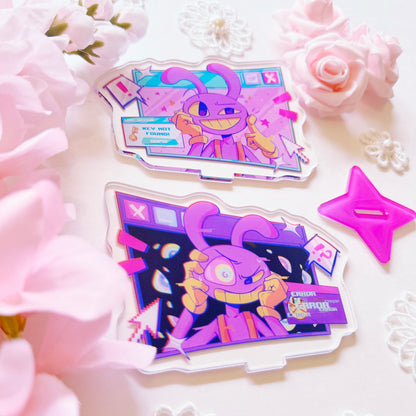 Clown and Bunny Acrylic Stand Set