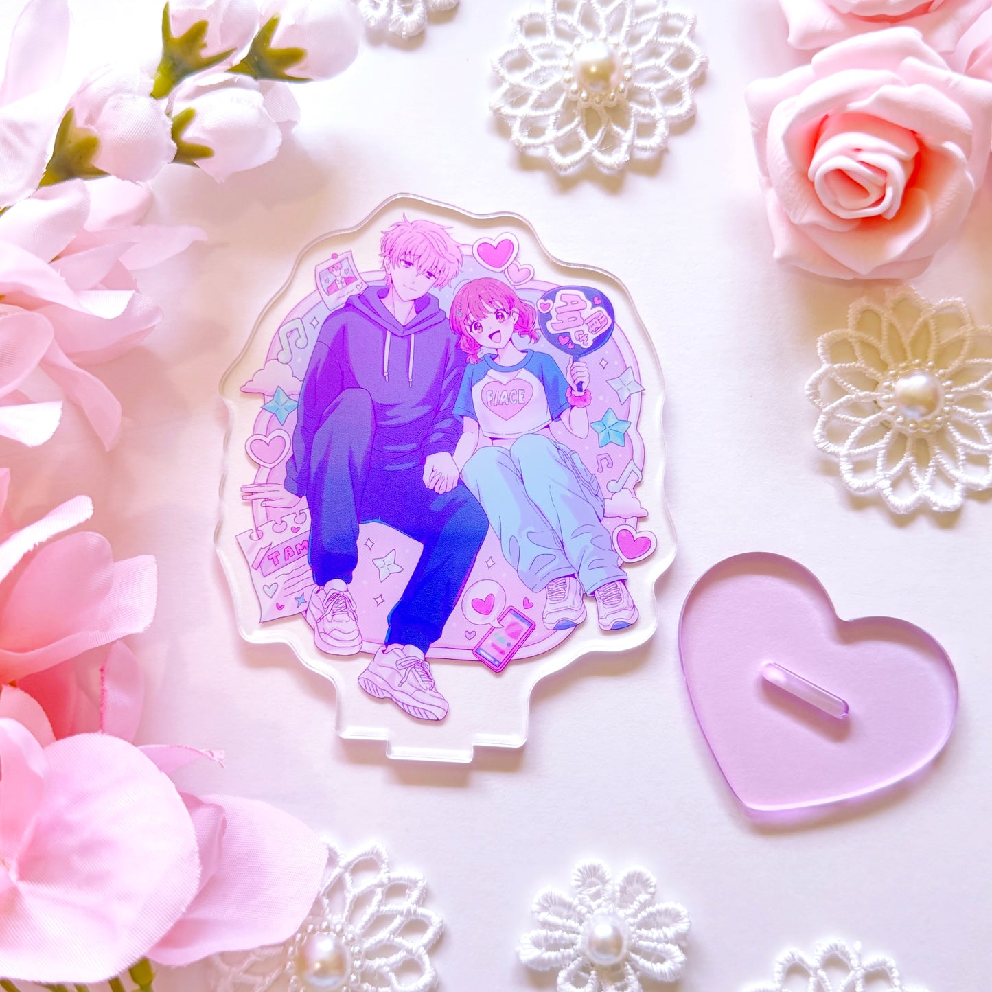 Housekeeper Pastel Acrylic Stand