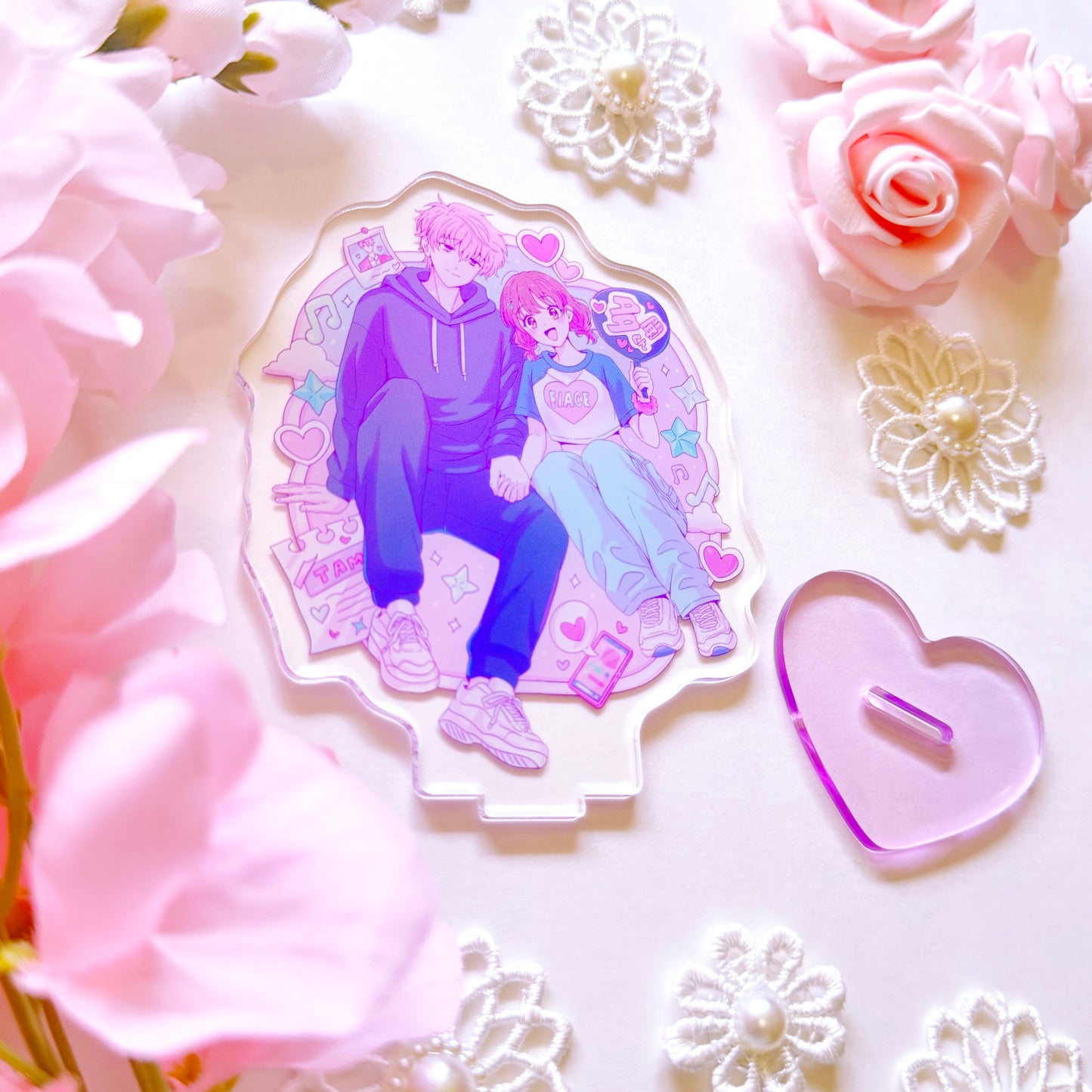 Housekeeper Pastel Acrylic Stand