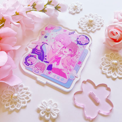 Housekeeper and Idol  Social Media Acrylic Stand
