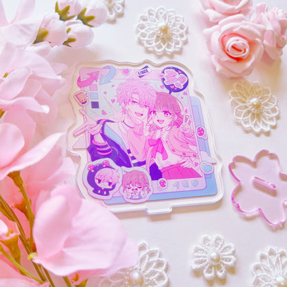 Housekeeper and Idol  Social Media Acrylic Stand