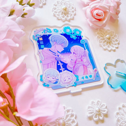 Elf and Hero Social Media Acrylic Stand