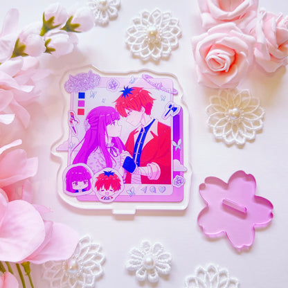 Mage and Warrior Social Media Acrylic Stand