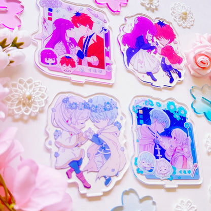 Mage and Warrior Butterflies Acrylic Stand