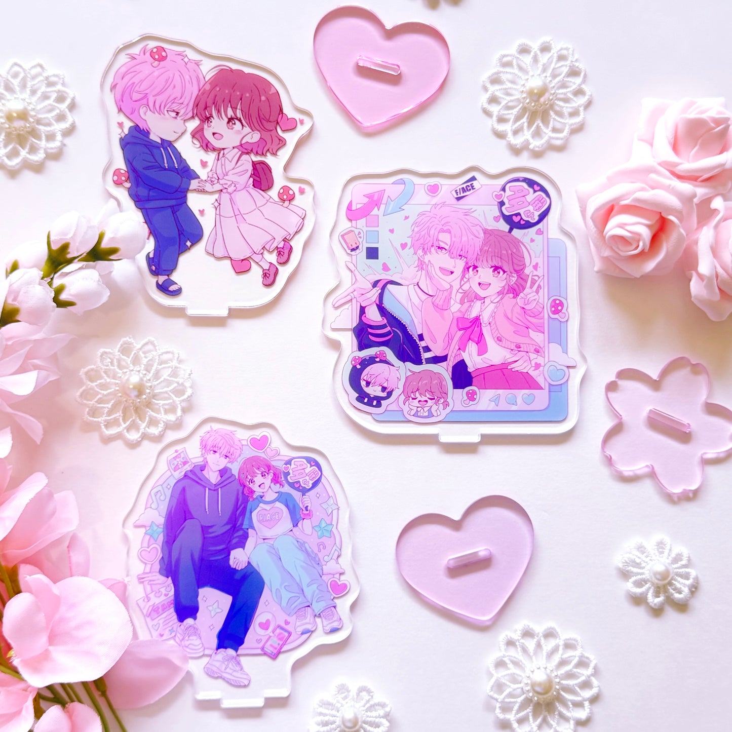 Housekeeper Pastel Acrylic Stand