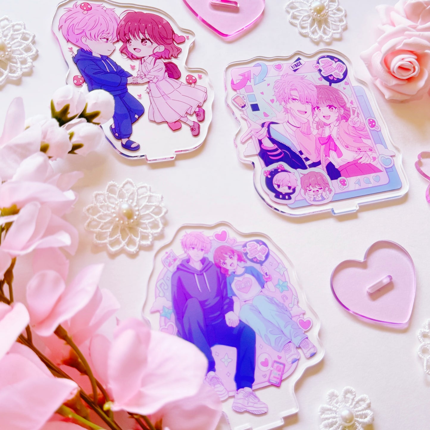 Housekeeper Pastel Acrylic Stand
