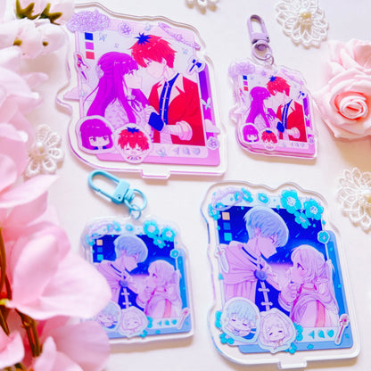 Elf and Hero Social Media Acrylic Stand