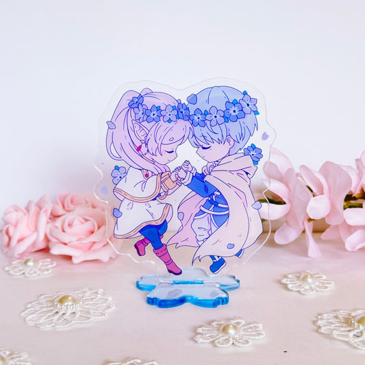Elf and Hero Flowers Acrylic Stand