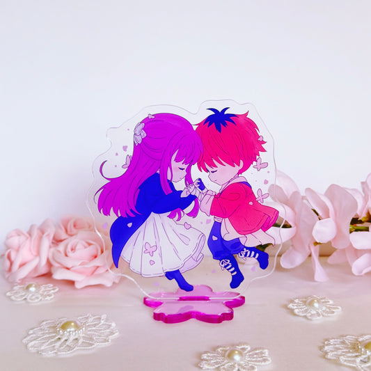 Mage and Warrior Butterflies Acrylic Stand