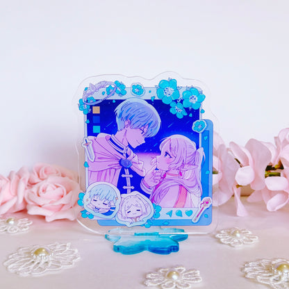 Elf and Hero Social Media Acrylic Stand