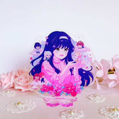 Sweet Flowers Chibi Group Acrylic Stand
