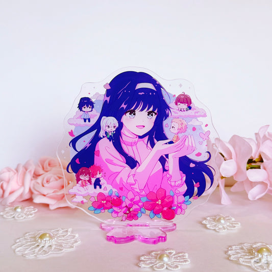 Sweet Flowers Chibi Group Acrylic Stand