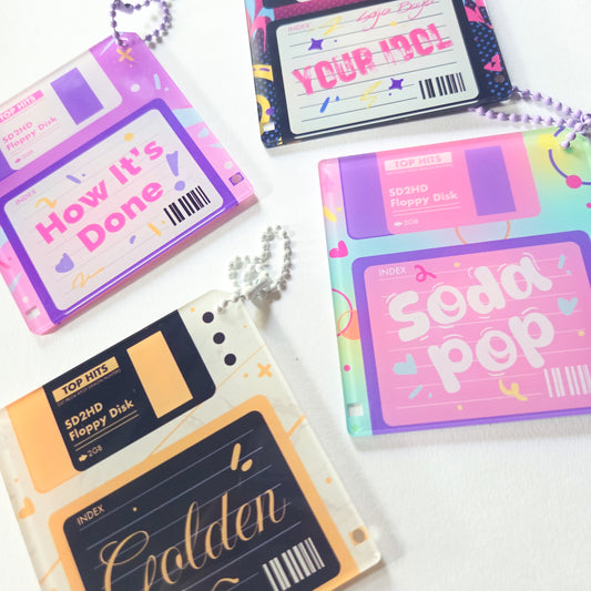 KPDH Floppy Disk Charms (IN-HAND)