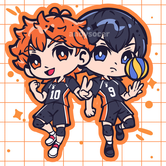 Voleyball Rivals Acrylic Charm (PRE-ORDER)