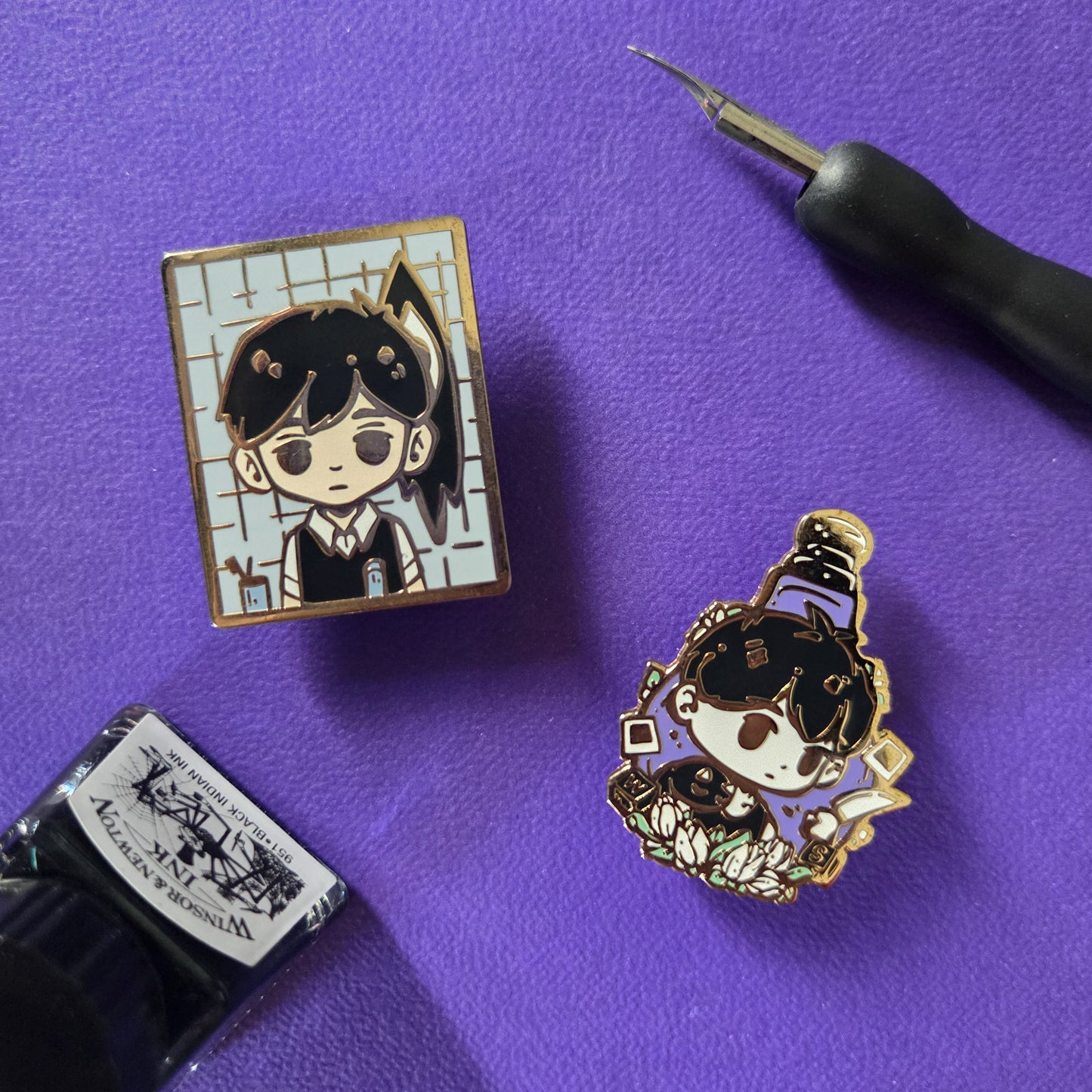 Omori Enamel Pins (IN-HAND)