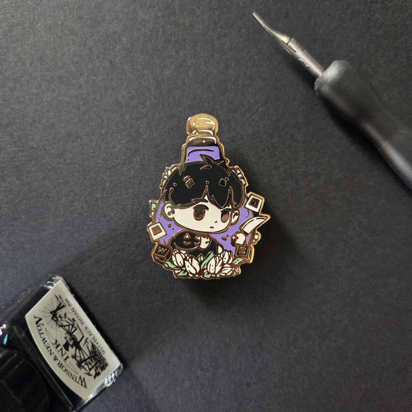 Omori Enamel Pins (IN-HAND)