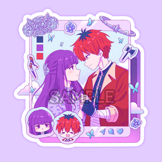 Purple Mage Social Media Sticker (PRE-ORDER)