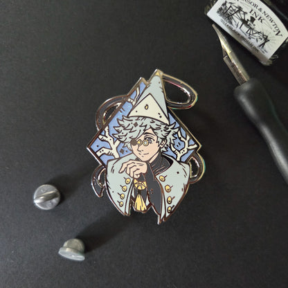 White Witch Enamel Pin (IN-HAND)