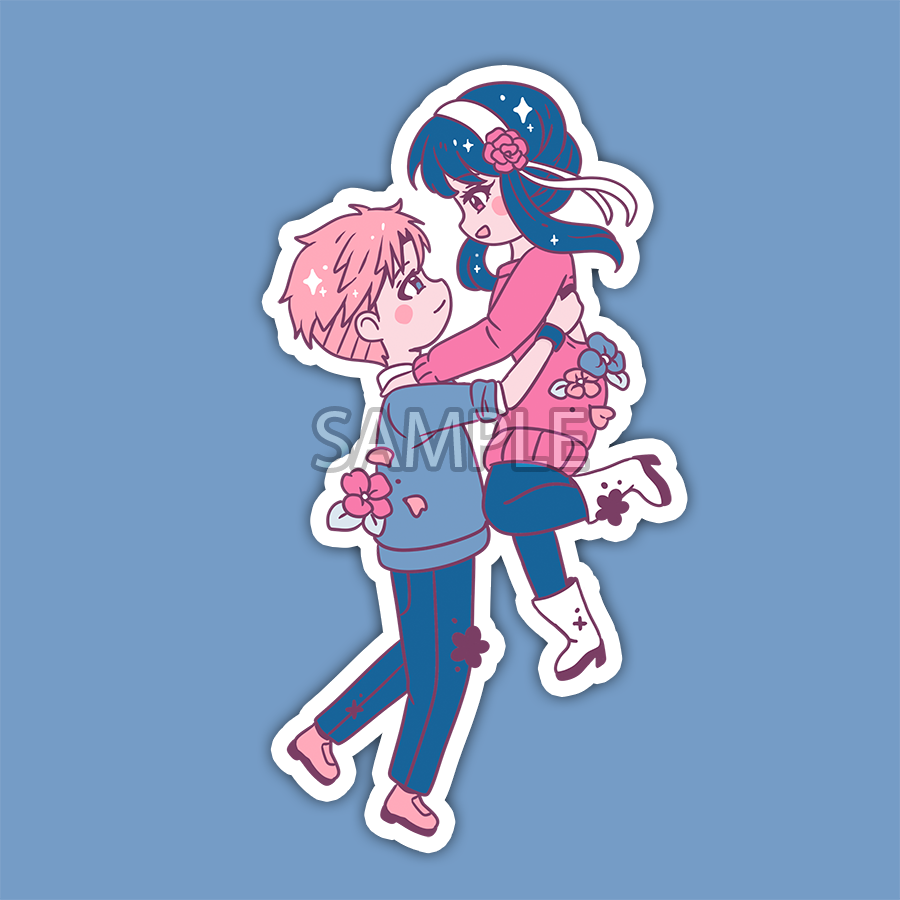 Rose and Twilight Sticker (PRE-ORDER)