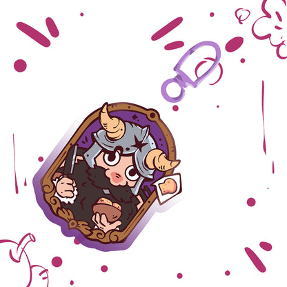 Dungeon Adventurers Acrylic Charms (PRE-ORDER)