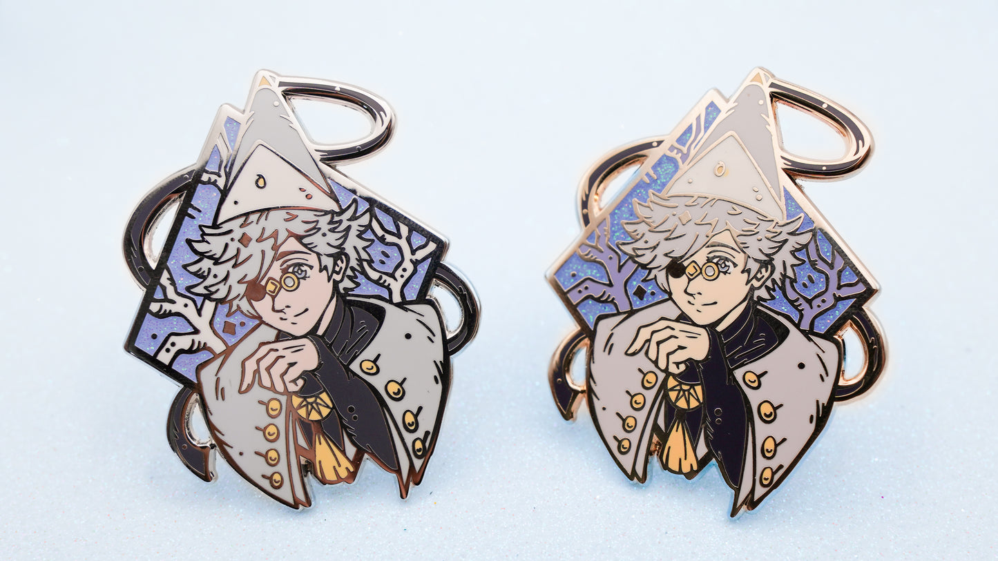 White Witch Enamel Pin (IN-HAND)