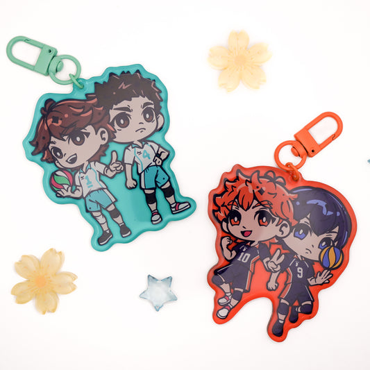 Voleyball Acrylic Charms (PRE-ORDER)