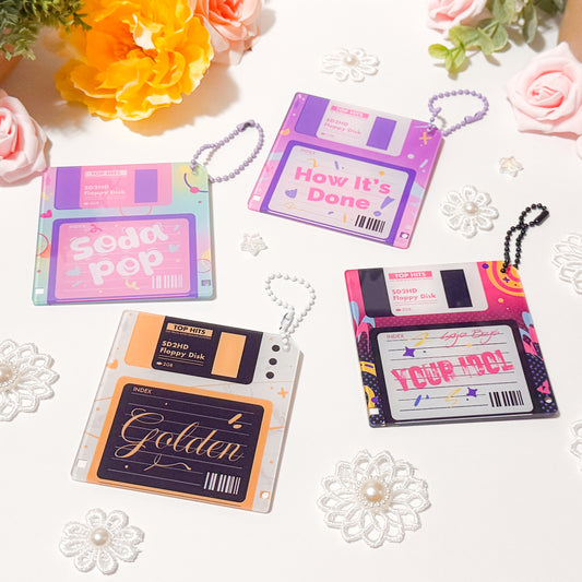 KPDH Floppy Disk Charms (IN-HAND)