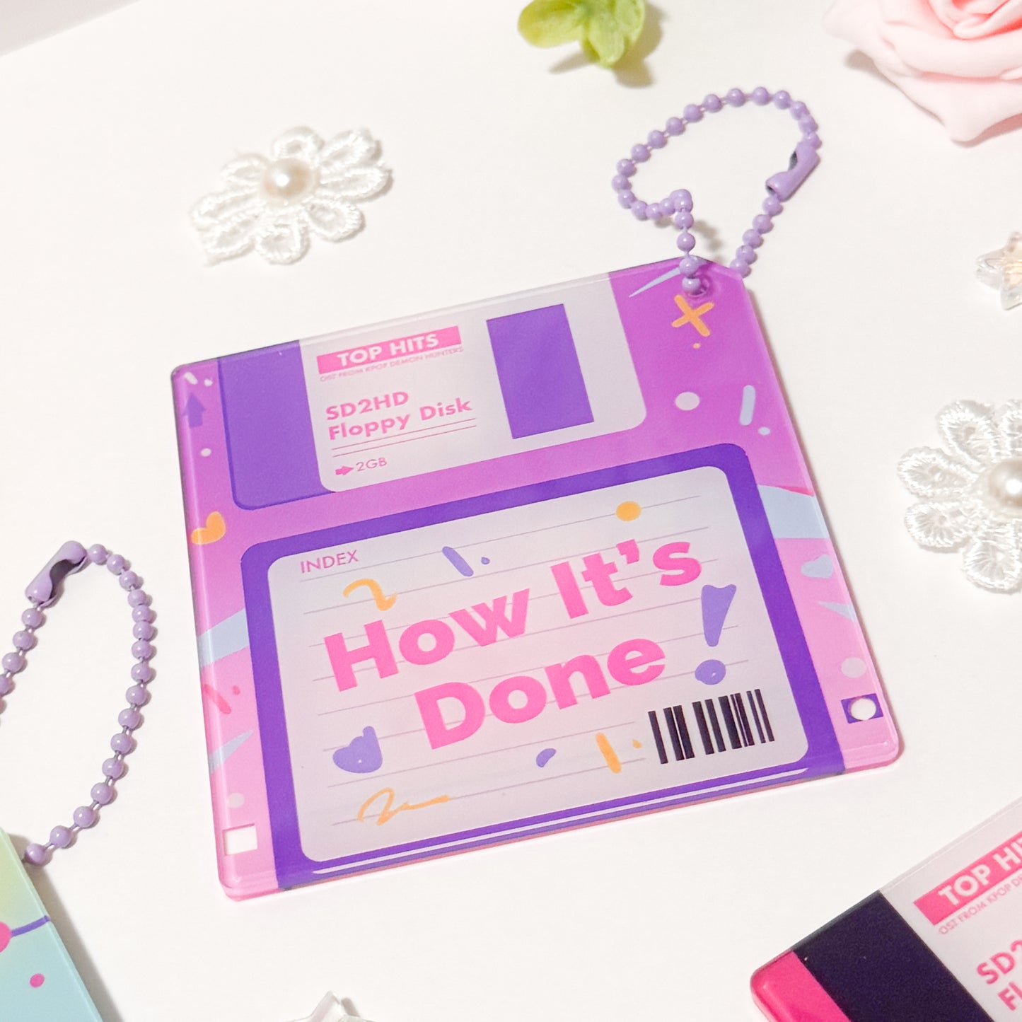 KPDH Floppy Disk Charms (IN-HAND)