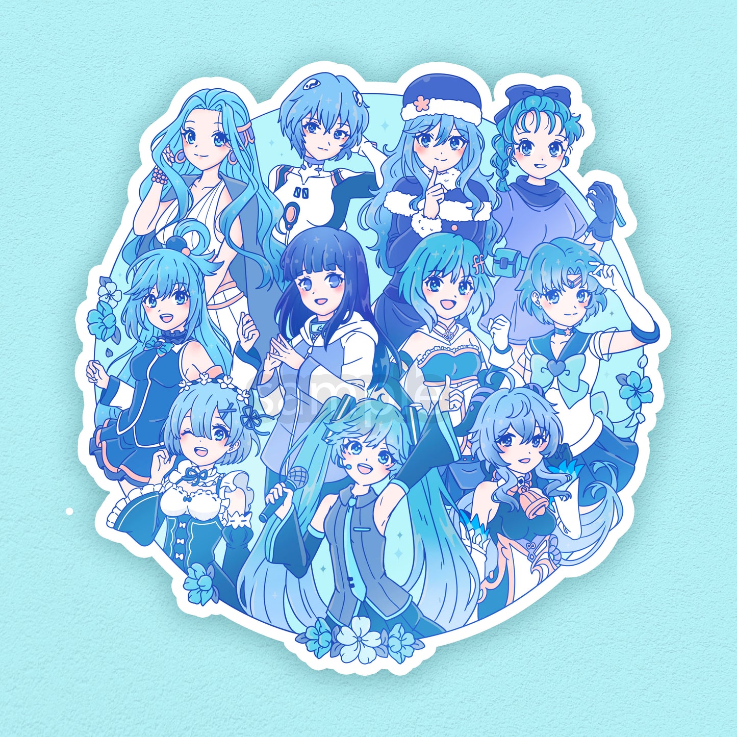 Blue Soul Sticker