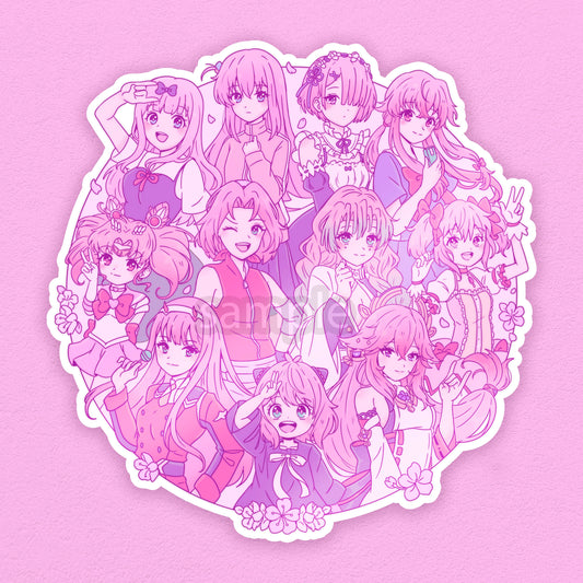 Pink Soul Sticker