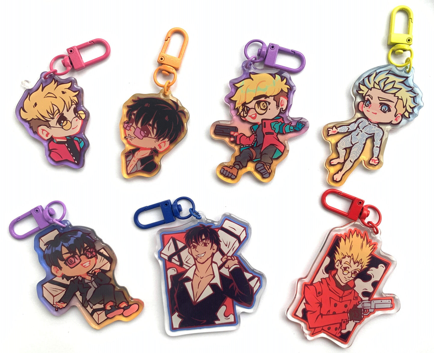 Dungeon Adventurers Acrylic Charms (PRE-ORDER)