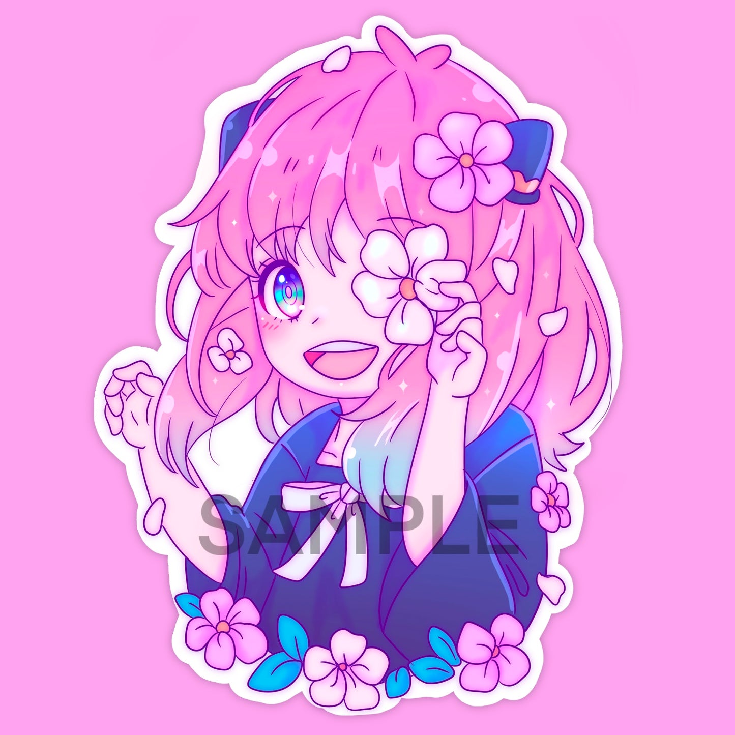 Flower Daughter Sticker