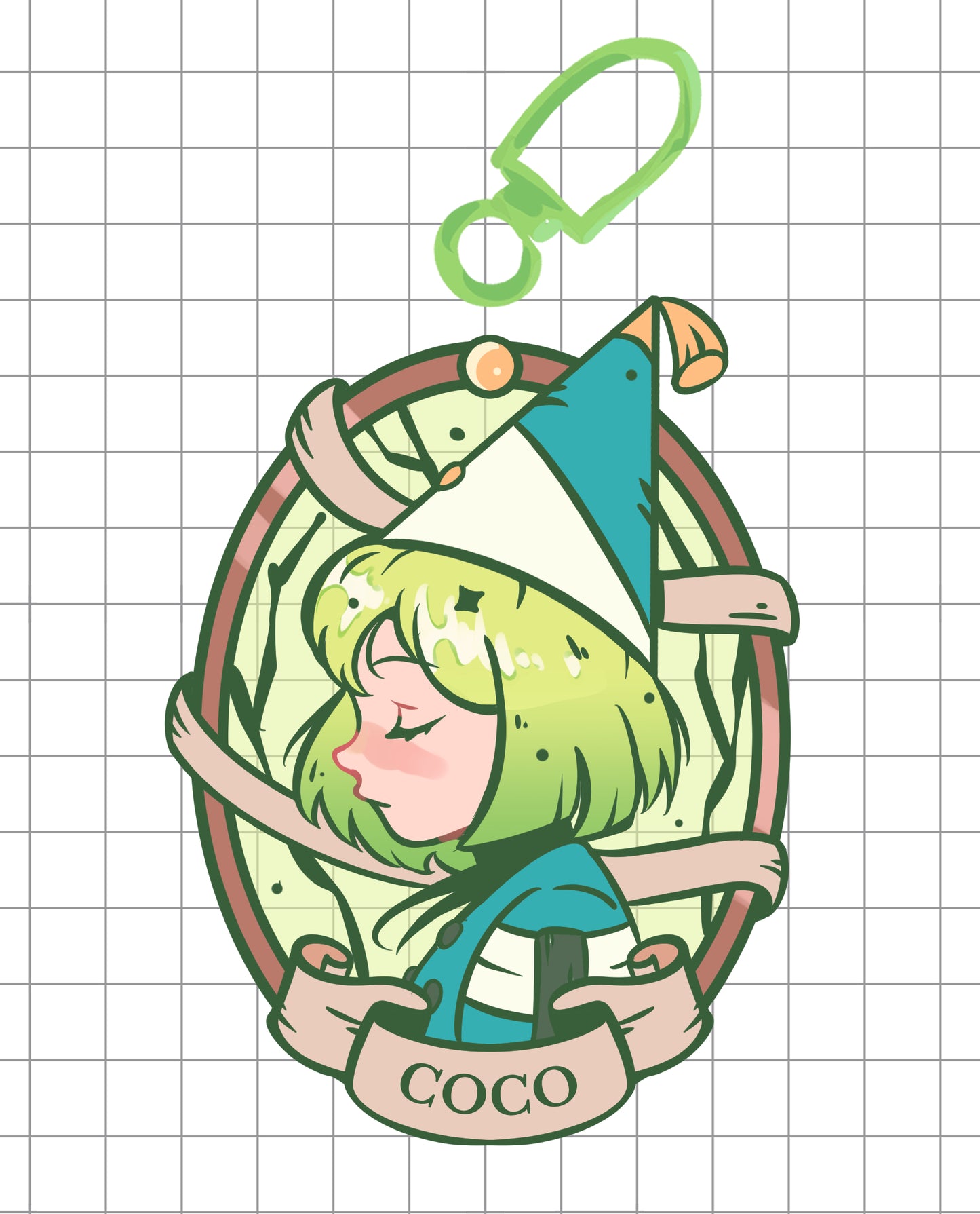 WHA Portrait Acrylic Charms (PRE-ORDER)