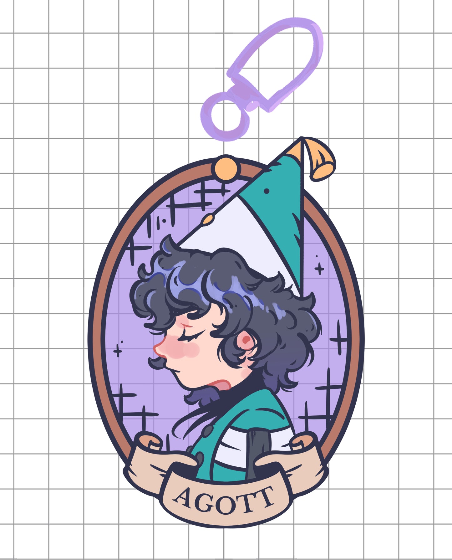 WHA Portrait Acrylic Charms (PRE-ORDER)