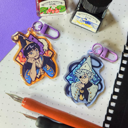 Witches Acrylic Charms (IN-HAND)