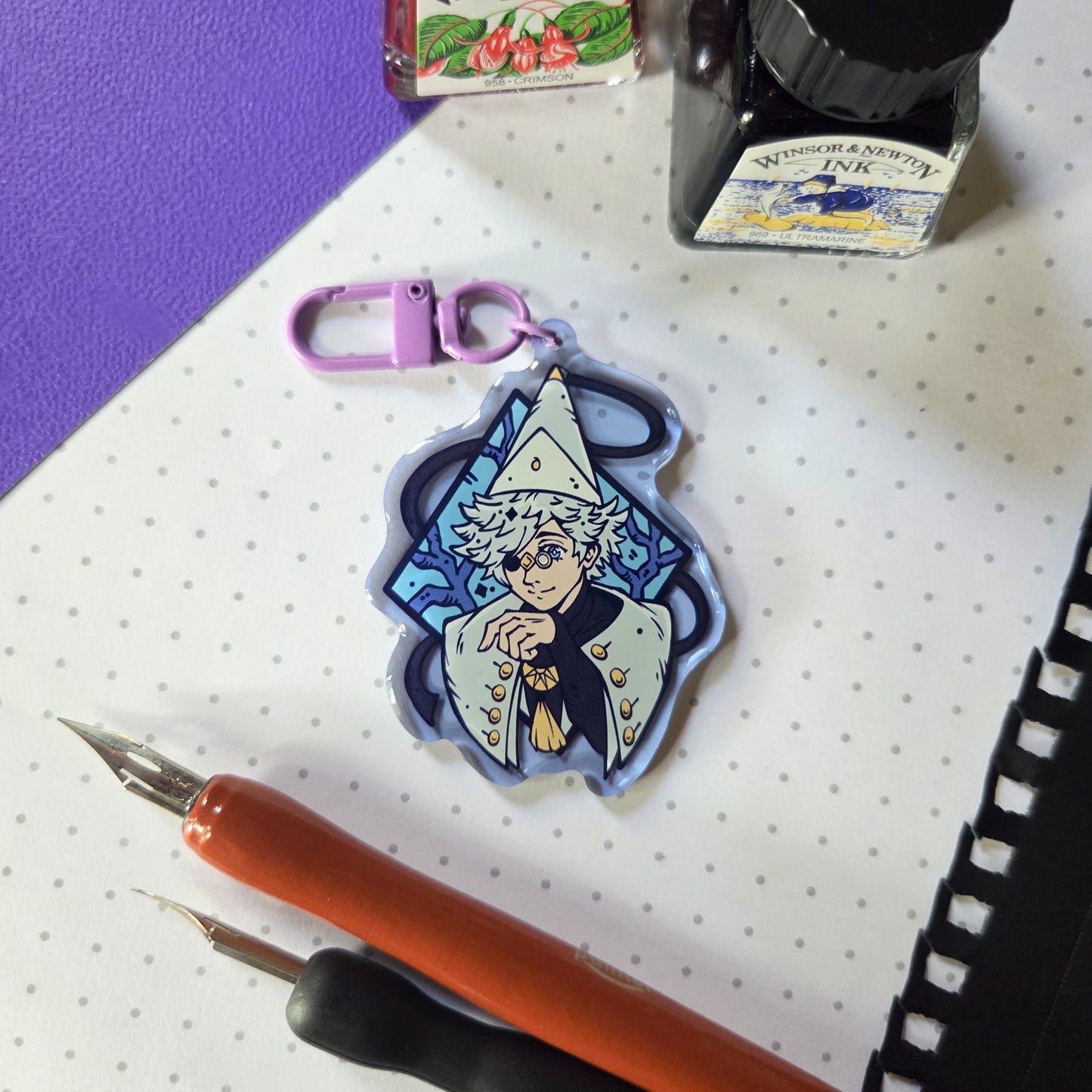 Witches Acrylic Charms (IN-HAND)